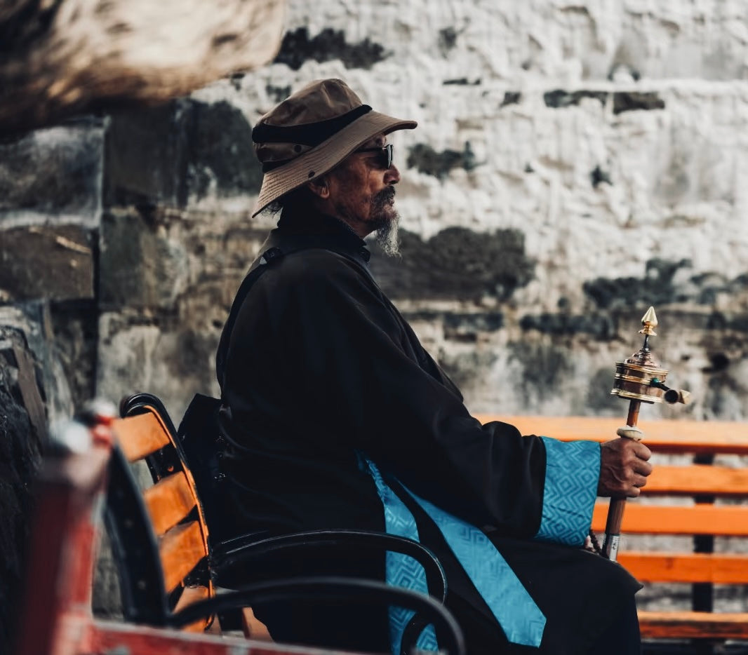 Tibetan Dzi beads and Himalayan symbolism in sacred visual culture