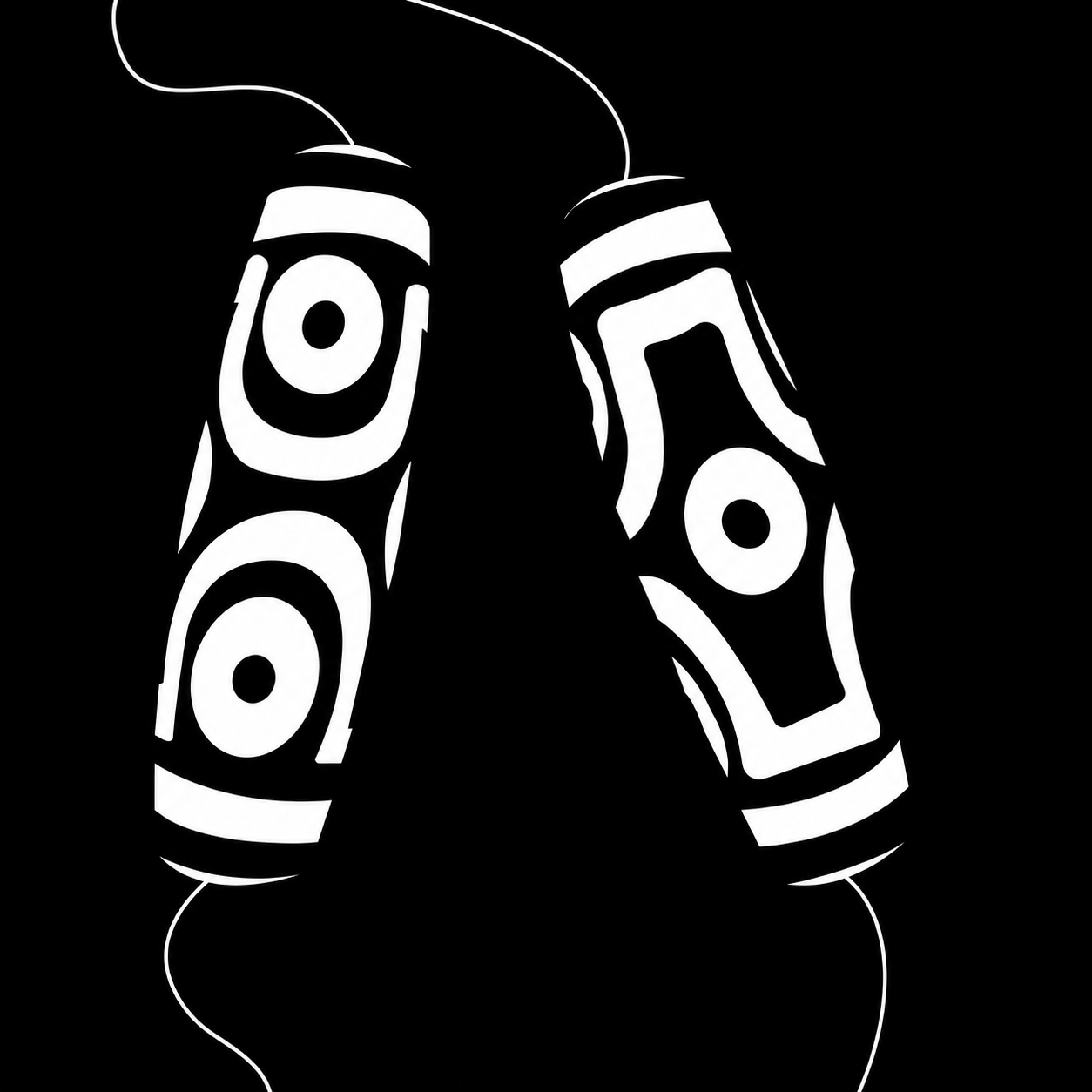 Six-Eye Dzi Beads