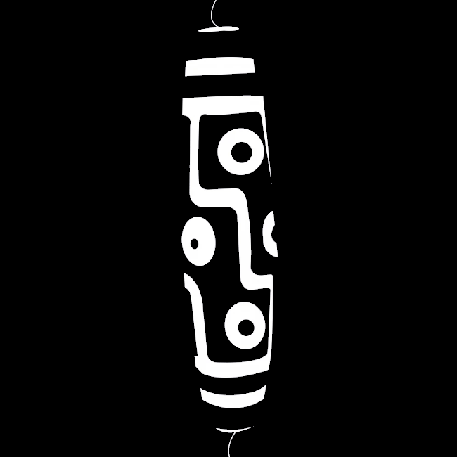 Nine-Eye Dzi Beads