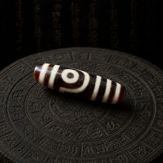 Two-Eye Dzi Bead