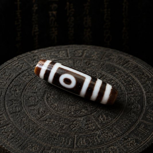 Two-Eye Dzi Bead