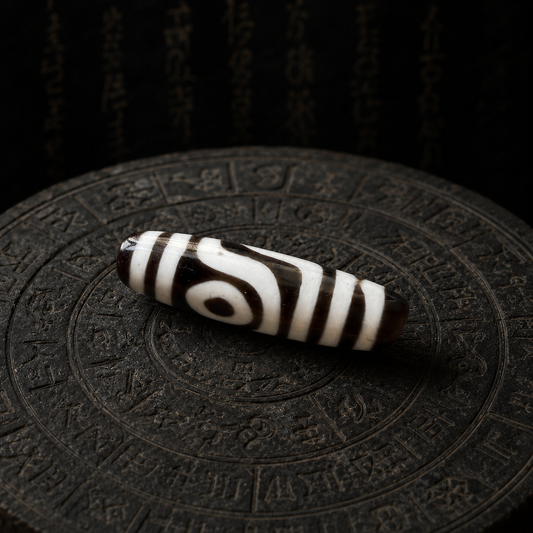 Two-Eye Dzi Bead
