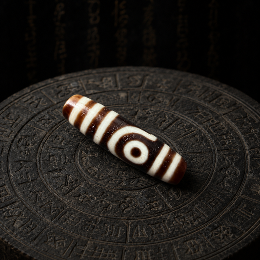 Two-Eye Dzi Bead